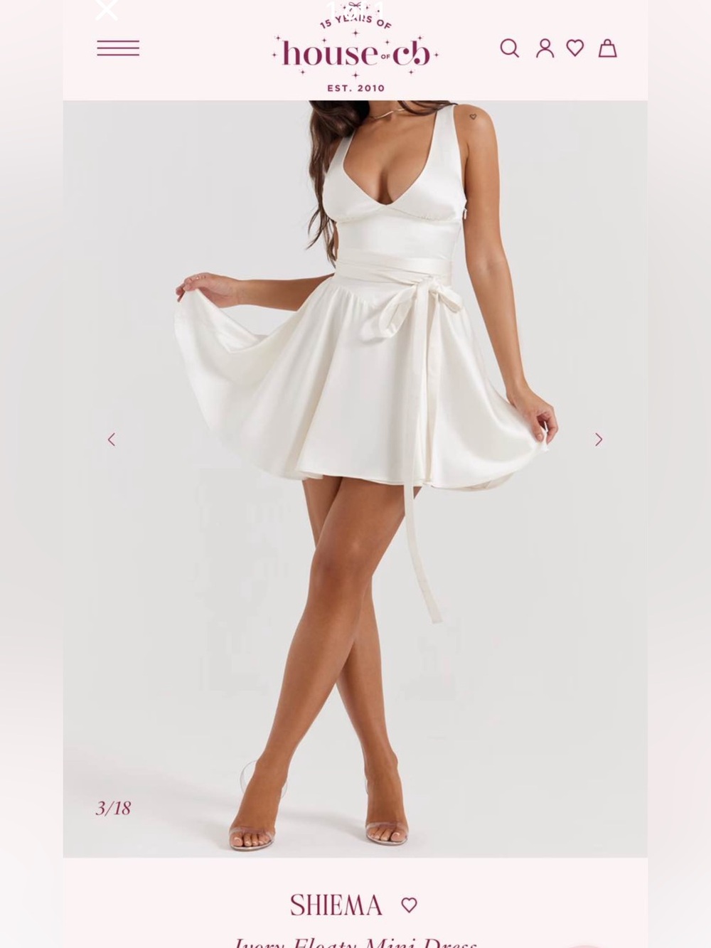 House of CB Shiema Dress Size L+